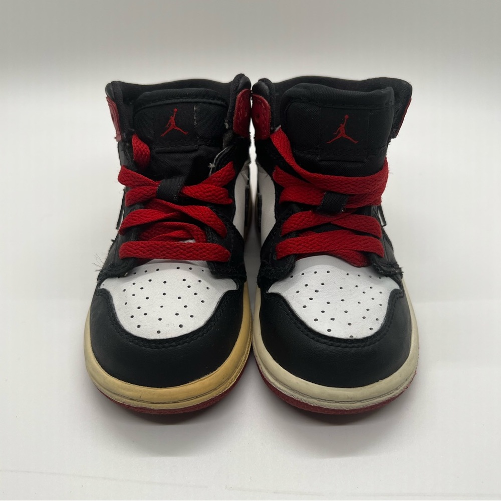 Air Jordan Retro 1 WH/BK/RD Children Toddler sneaker